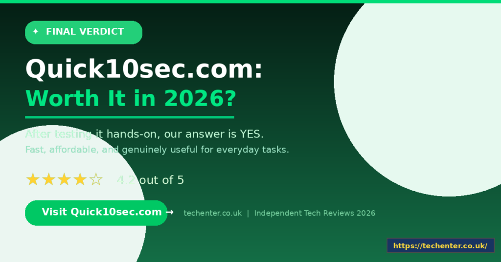 Quick10sec.com Review 2026 – Features & Benefits