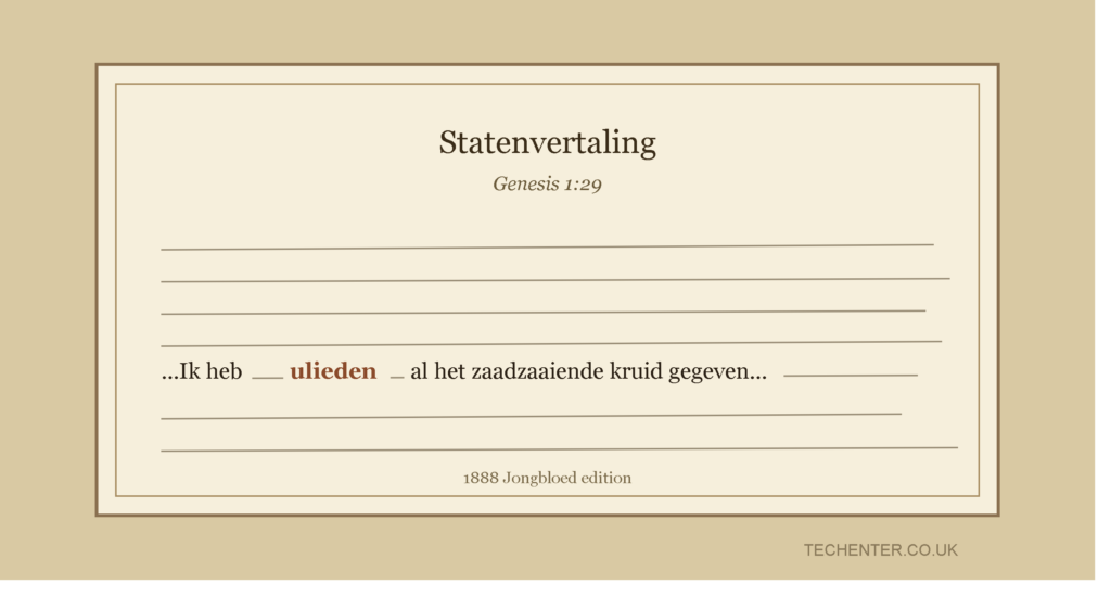 Ulieden Meaning: Is This Archaic Dutch Word Still Used?