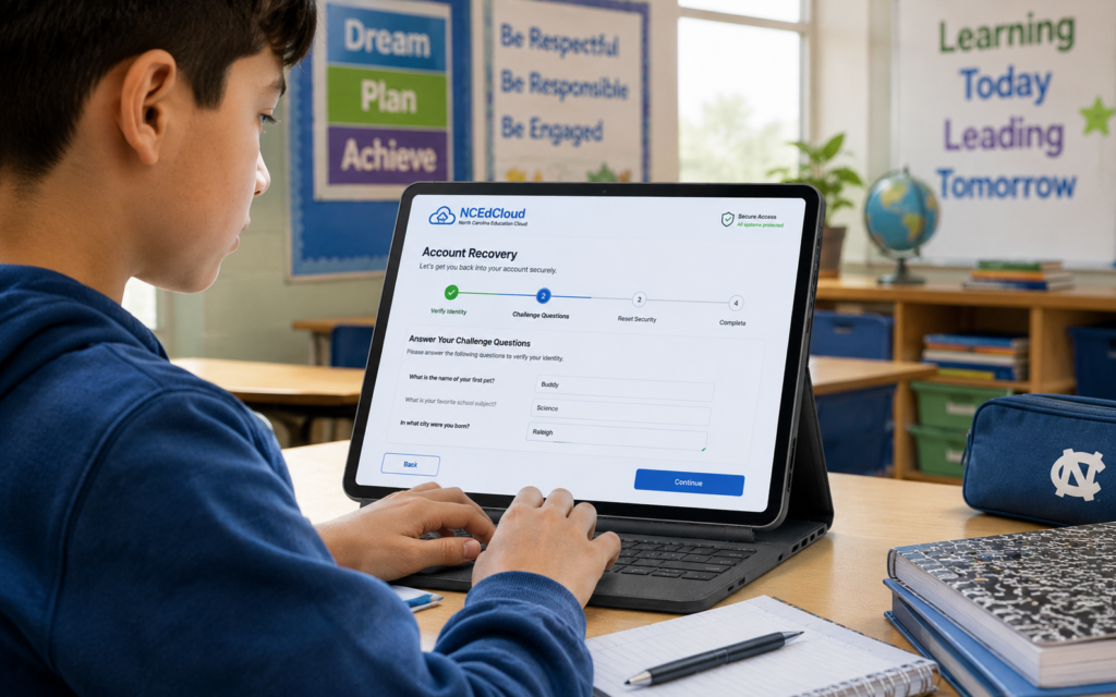NCEdCloud Account Recovery