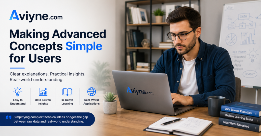 Aviyne.com: Making Advanced Concepts Simple for Users