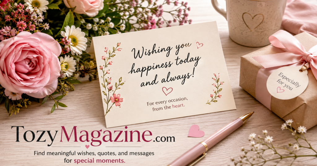TozyMagazine.com: A Complete Guide to Wishes, Quotes & Messages